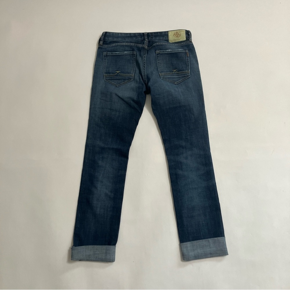 RA RE COLLECTORS JEANS cuffed skinnies - Picture 5 of 6